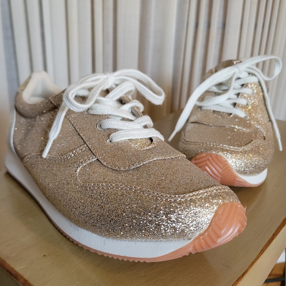 NEW Kids GYMBOREE Gold Sneakers